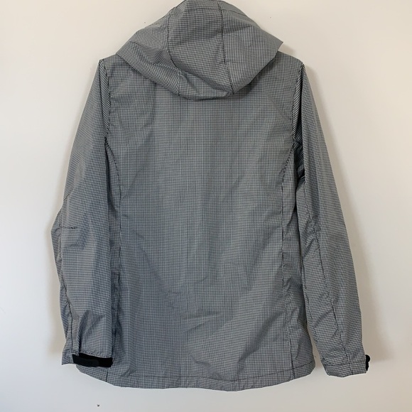 🆕 IZOD PLAID WINDBREAKER RAINCOAT JACKET WOMEN SIZE M - Picture 9 of 13